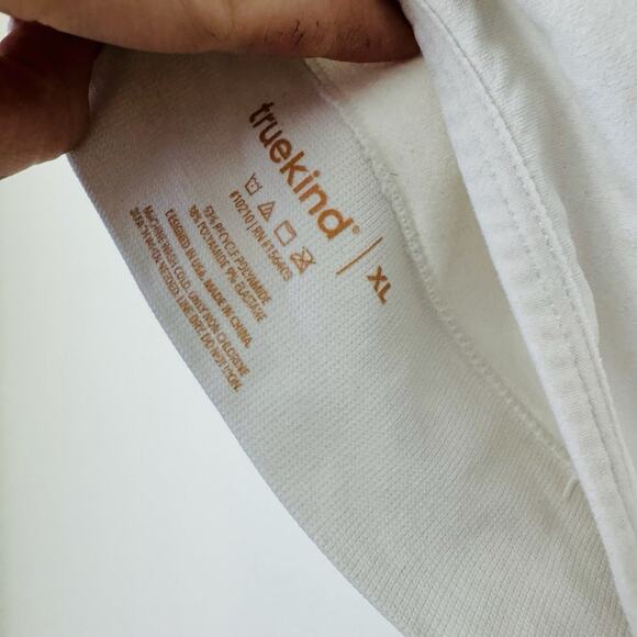 True Kind White Wireless T Shirt Bra Women’s Size XL - Picture 4 of 5